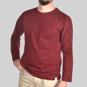 Full sleeve maroon T-Shirt